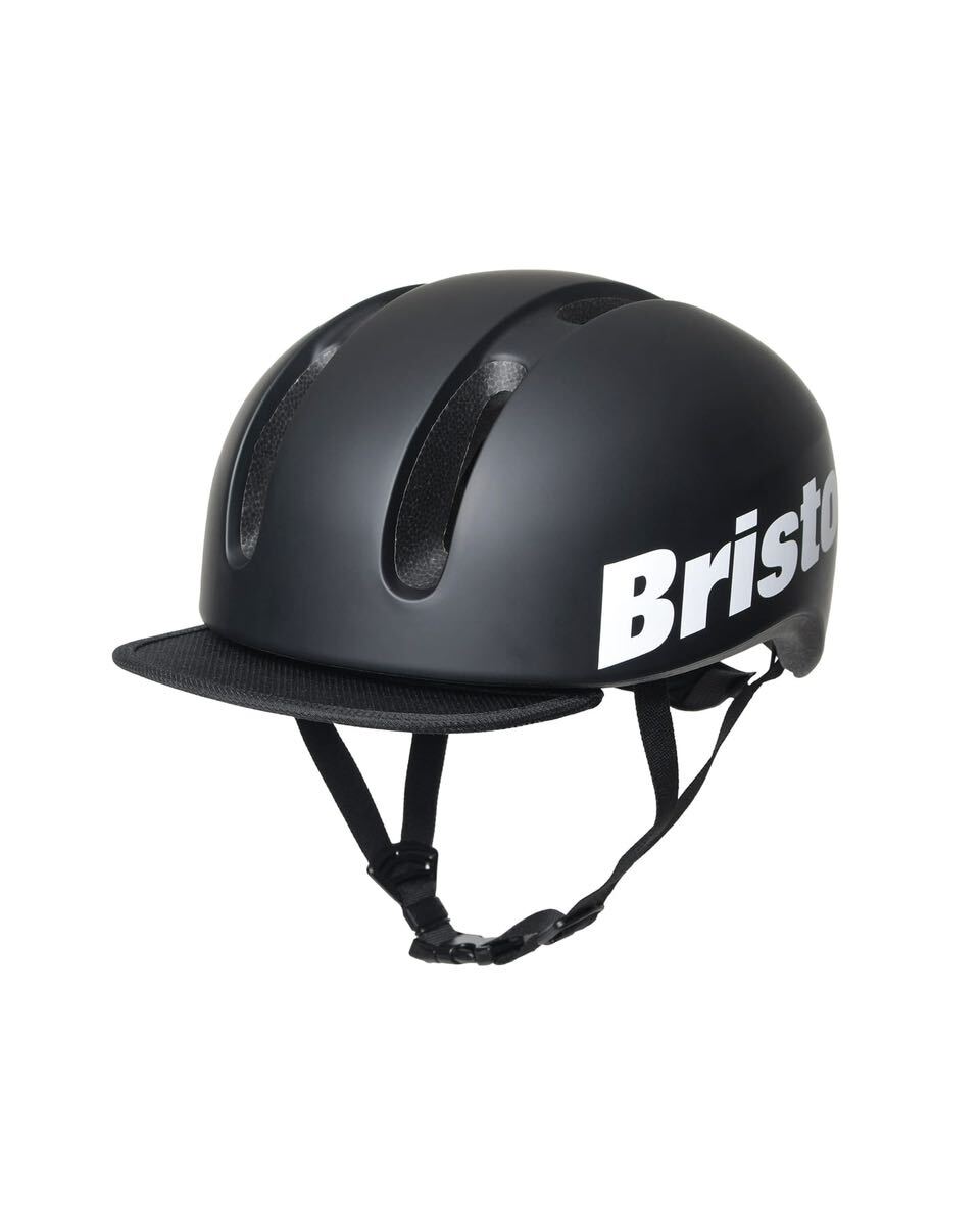 新品正規 黒 24ss F.C.Real Bristol Kabuto BICYCLE HELMET BLACK 57-59cm / FCRB soph sophnet ブリストル ヘルメットの画像1