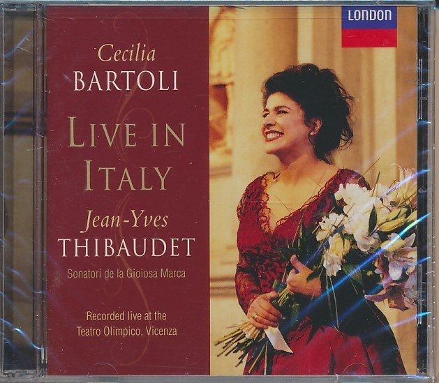 未開封CD●チェチーリア・バルトリ　CECILIA BARTOLI LIVE IN ITALY　輸入盤_画像1
