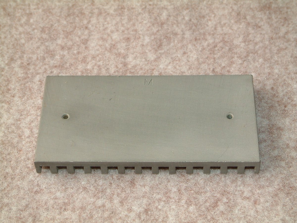  all-purpose heat sink width 100× length 50× thickness 10(mm) secondhand goods aluminium ground . hobby. electron construction, experiment research for etc. 