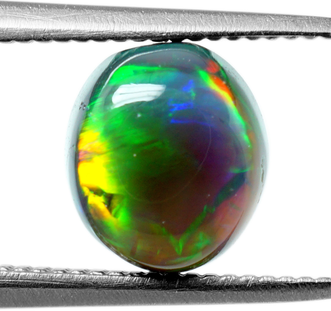 M201998* натуральный black opal Австралия производство высший класс 0.83ct разрозненный драгоценнный камень ювелирные изделия jewelry