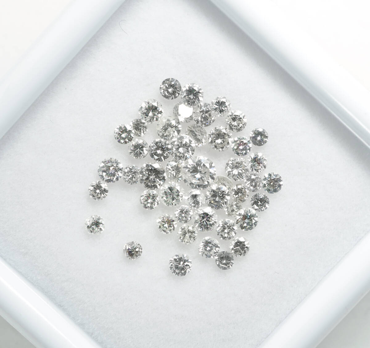 ▲おまとめ天然ダイヤモンド 2.139ct 1.8mmUP ルース 宝石 ジュエリー jewelry_画像3