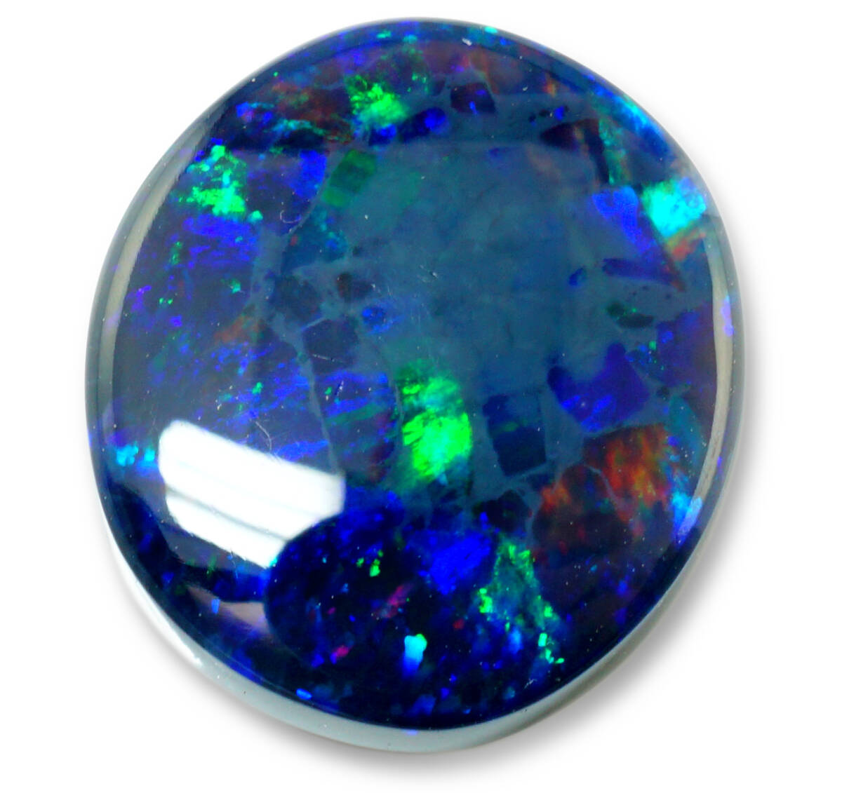 ★天然ブラックオパール オーストラリア産 ビッグサイズ 最高級 4.70ct ルース 宝石 ジュエリー jewelry