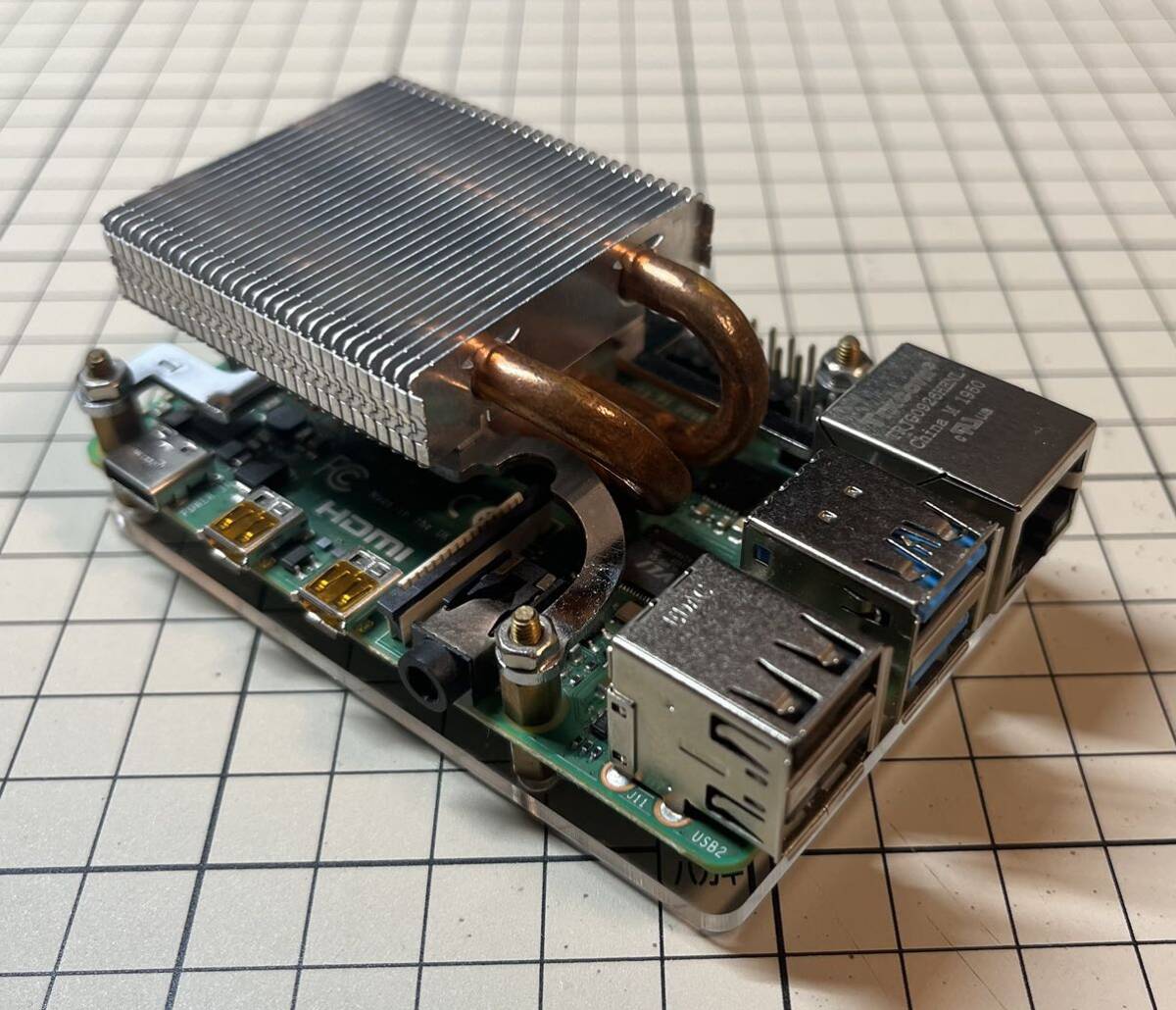 [ б/у обычный рабочий товар ]Raspberry Pi 4 ModelB 4GB ( источник питания,microSD карта,HDMI кабель комплект )