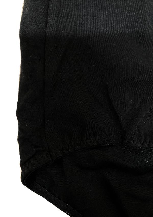 CR12173 IS⑥【特価】新品 訳あり 大きい ショーツ 6L 2色 2枚組 ブラック 深履き シンプル 抗菌防臭加工 サニタリー レディースの画像3