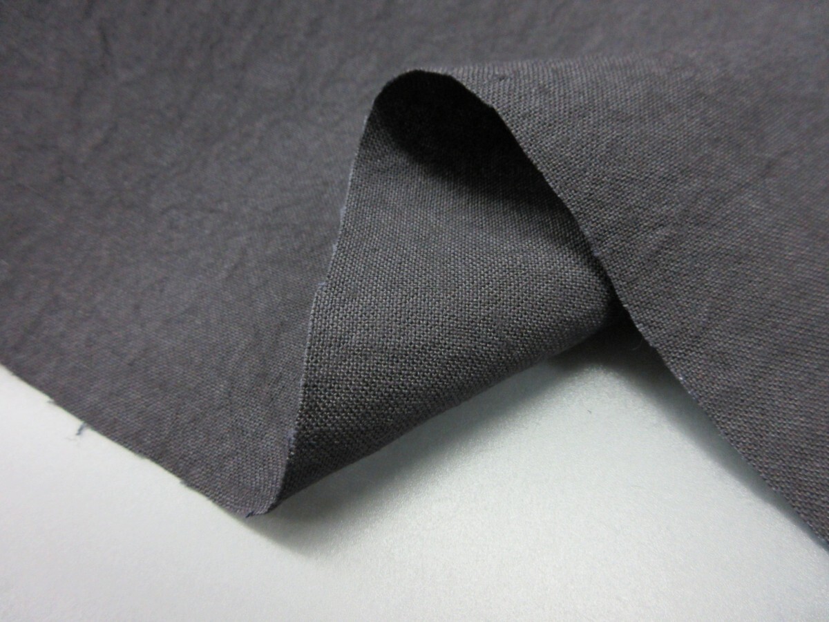 KA4342-4 *linen100% шайба обработка ткань * длина 2.2m| graphite 