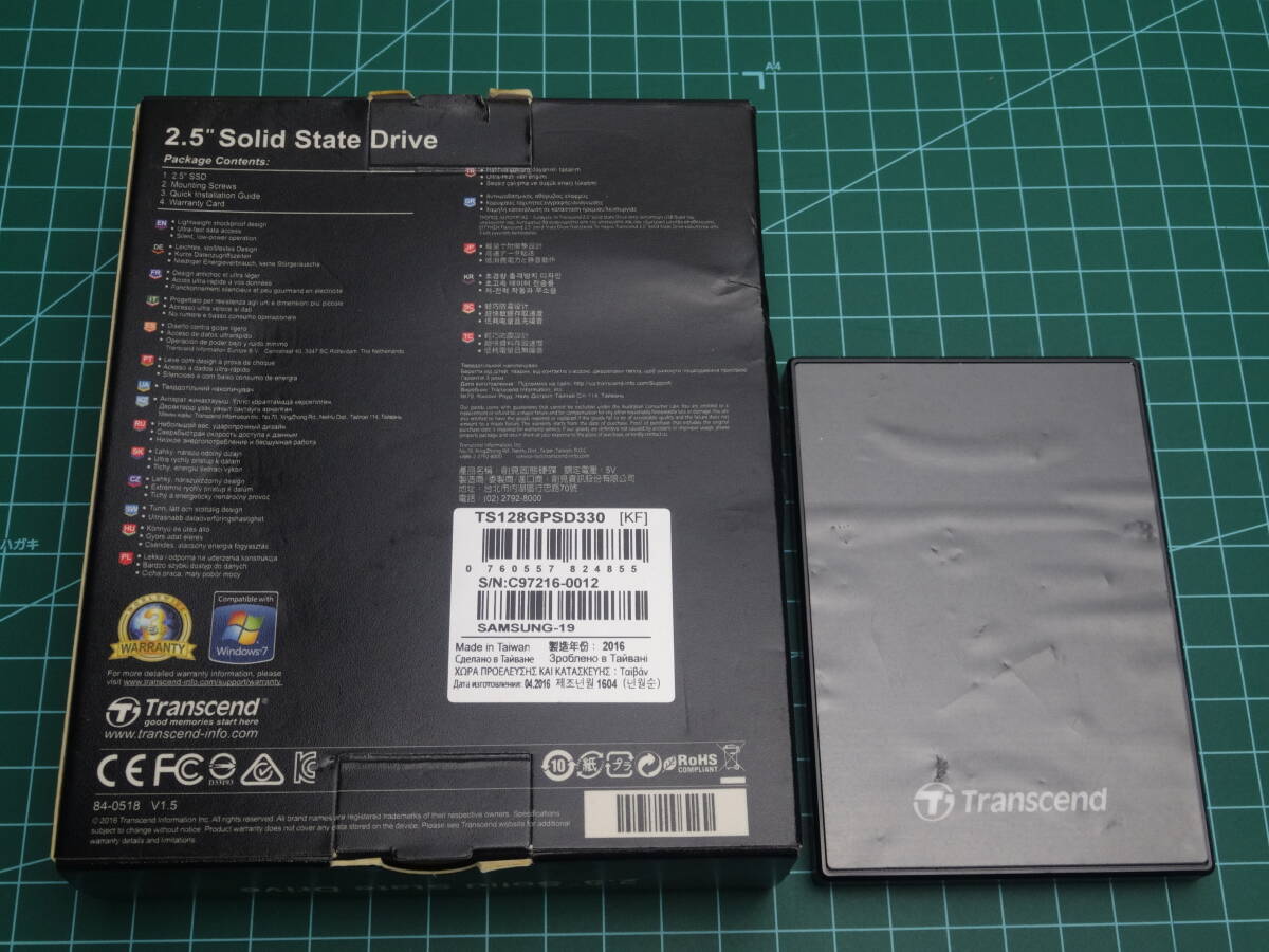 起動数 少 Transcend トランセンド TS128GPSD330 128GB 2.5 起動数 少 Transcend トランセンド TS128GPSD330 128GB 2.5