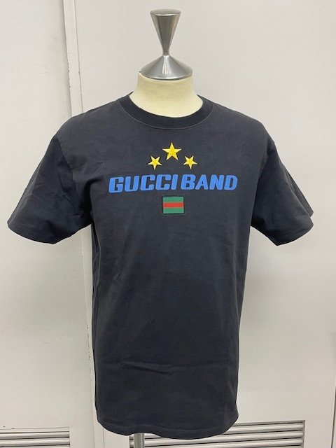 グッチ　GUCCI　BAND　Tシャツ　ブラック 黒　Sサイズ_画像1