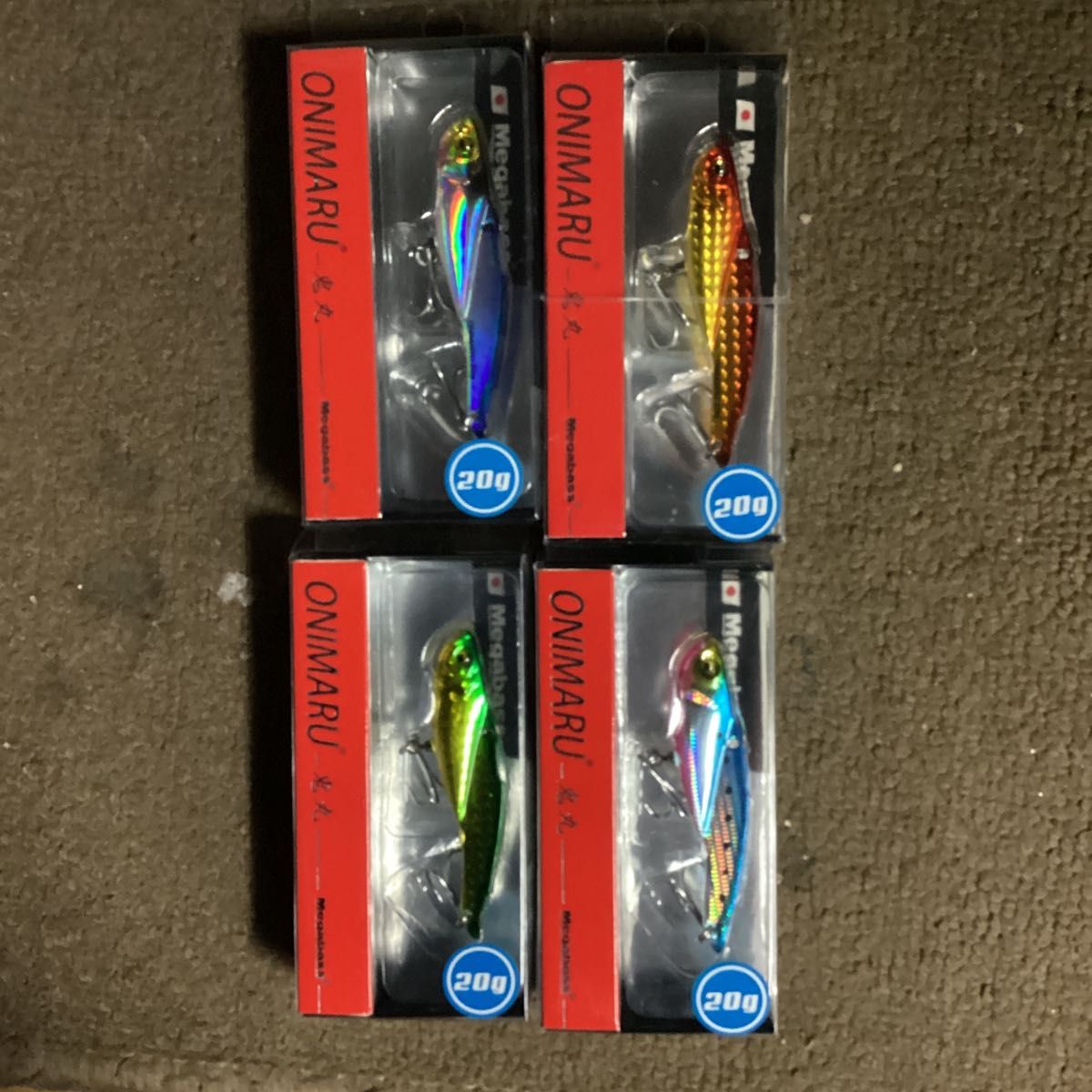 MEGABASS メガバス　オニマル　鬼丸　20g 4コセット ONIMARU