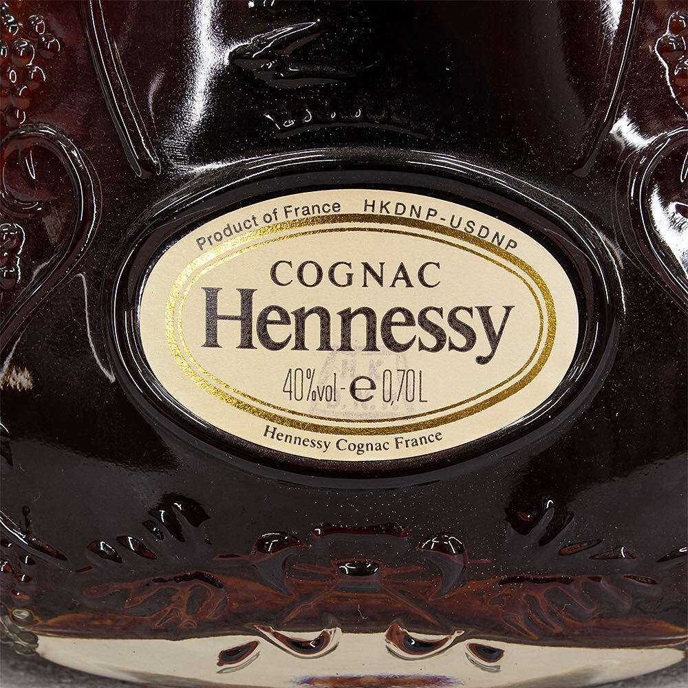 【Y-4】Hennessy XO ヘネシー XO 金キャップ クリアボトル コニャックブランデー 700ml 40％ 未開栓 箱付_画像7