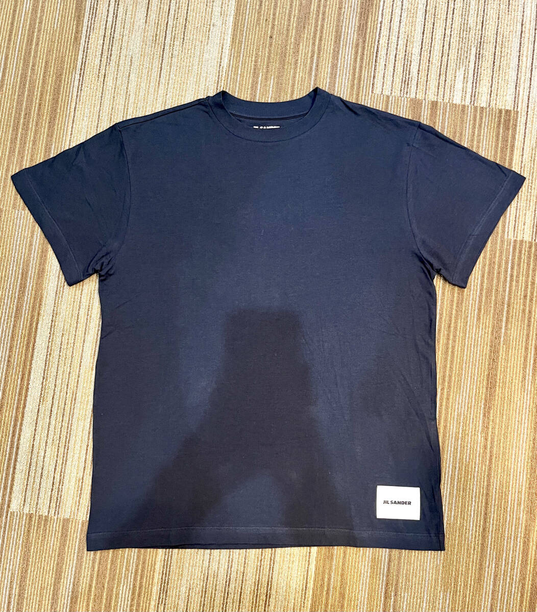 新品　ジルサンダー　tシャツxl　ネイビー_画像1