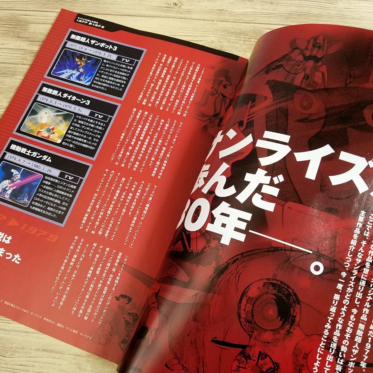 アニメ系[サンライズエイジ Vol.1] ガンダム資料 サンライズ専門雑誌【送料180円】_画像8