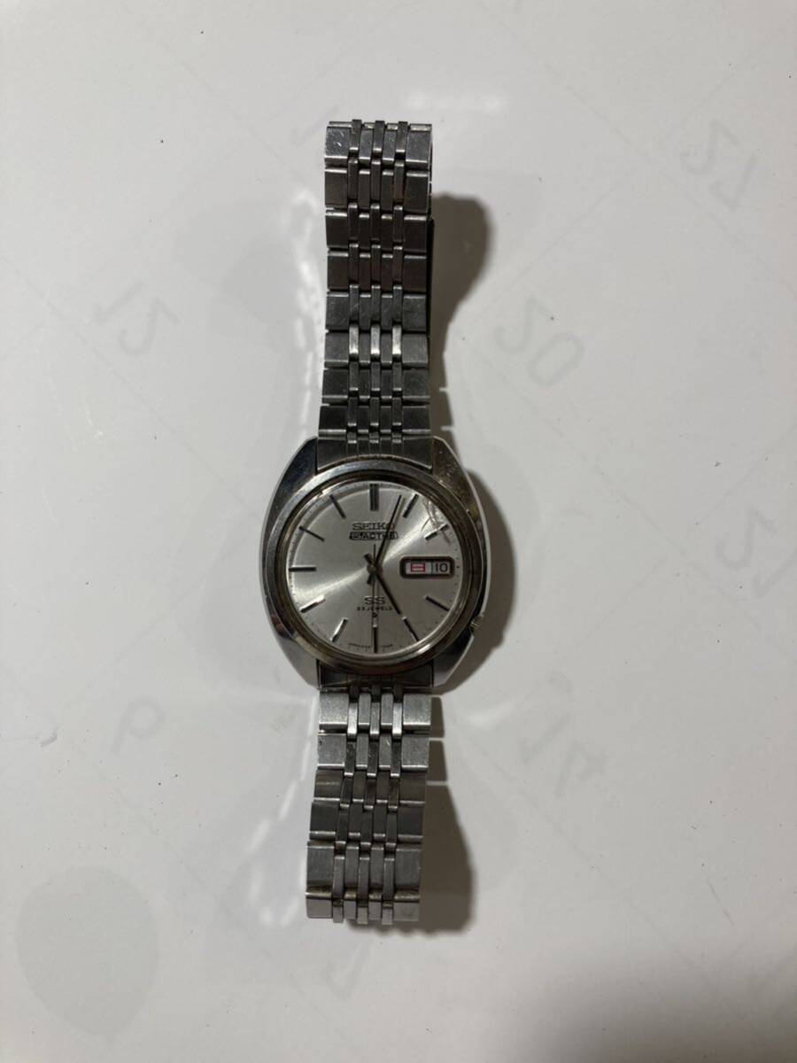 セイコー SEIKO 5 アクタス ACTUS 23石 稼働品 自動巻き 3針 デイデイト 6106-7003 男性用 メンズ 腕時計 _画像7