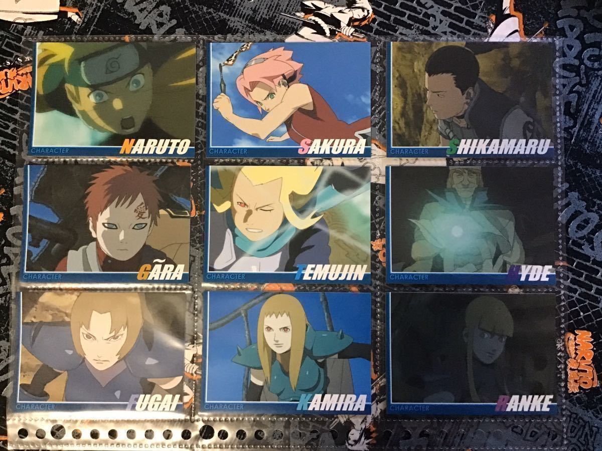 未使用】NARUTO-ナルト- トレカ カードダスマスターズ全63種 未使用】NARUTO-ナルト- トレカ カードダスマスターズ全63種