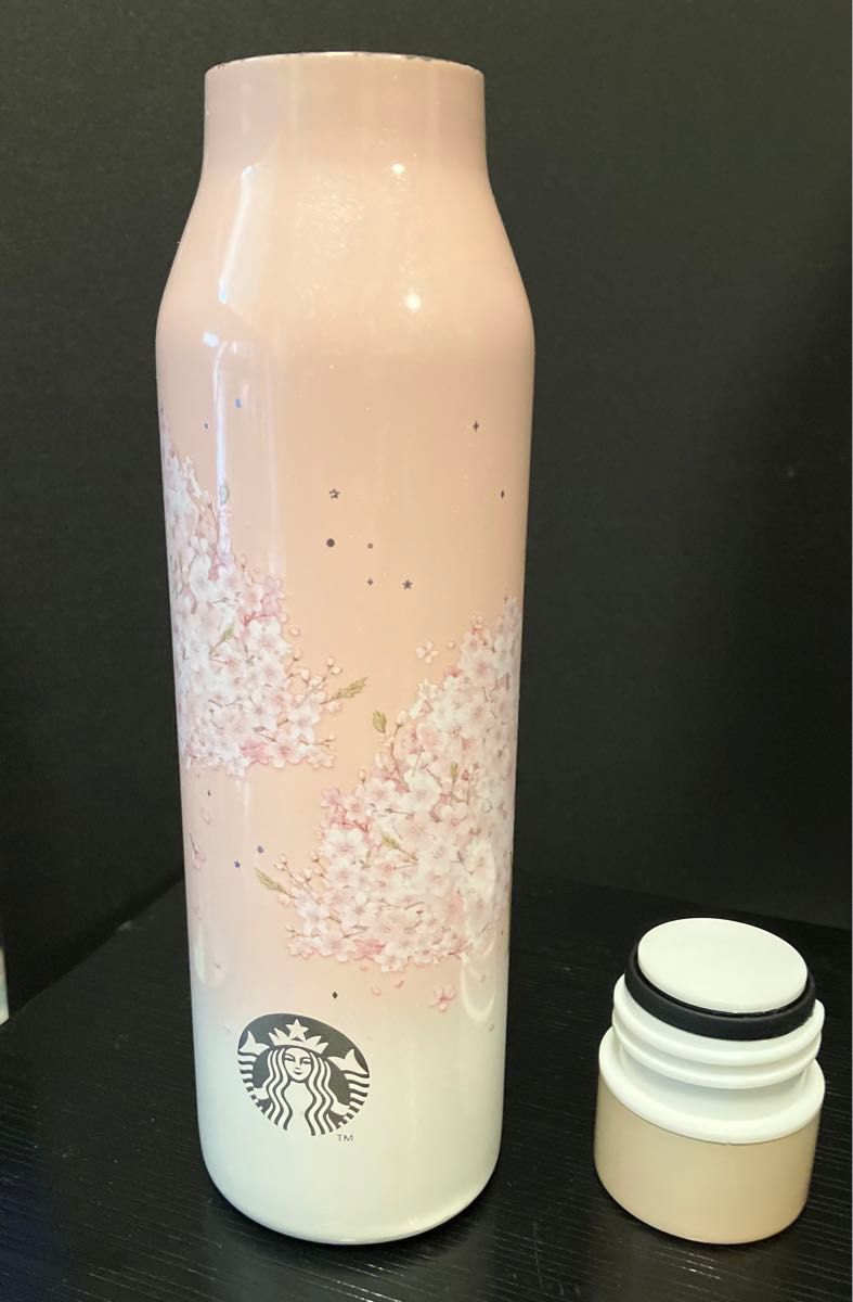 スターバックスSAKURA2023 ステンレスボトルロマンティックブロッサム　384ml (中古品)