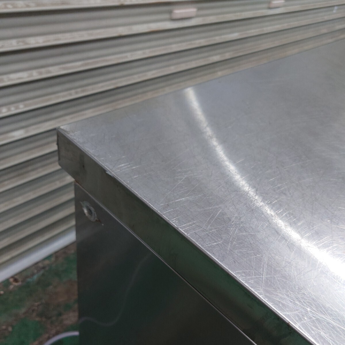 2019年製　フクシマ yrc-120rm2-f コールドテーブル　厨房　業務用　w約120cmD約60cmH約80cm 簡易動作確認済　傷汚れ有り