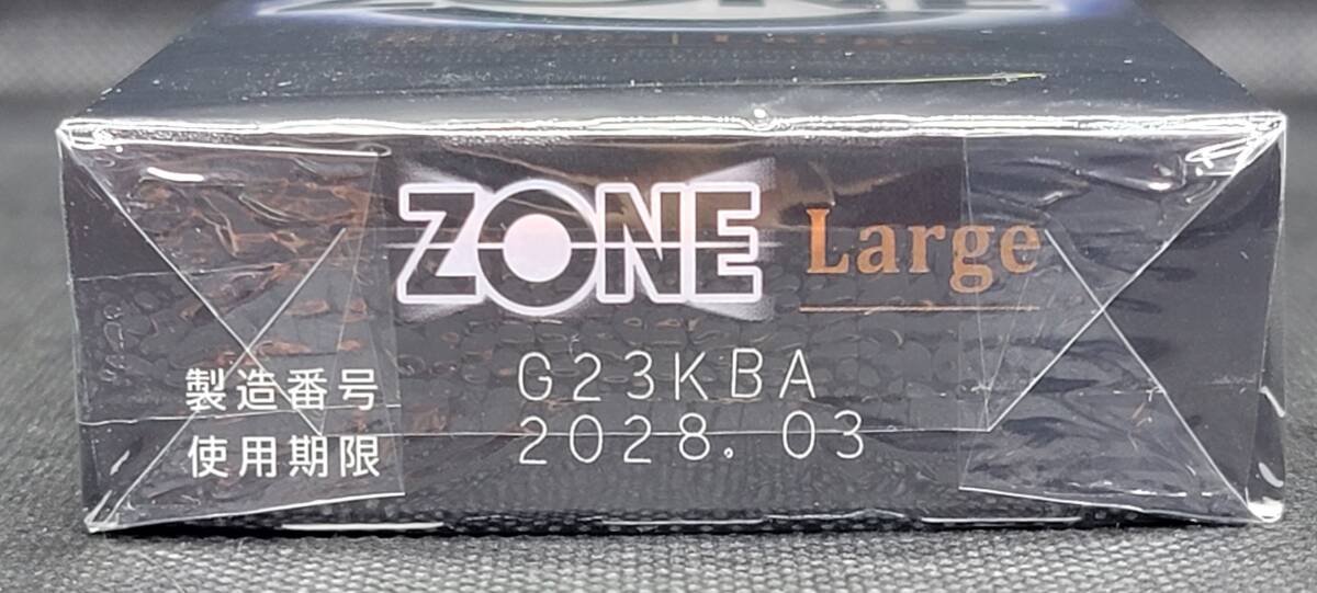 【匿名配送】【送料無料】 コンドーム ジェクス ZONE ゾーン Lサイズ 6個入×3箱 スキン 避妊具 ゴムの画像4