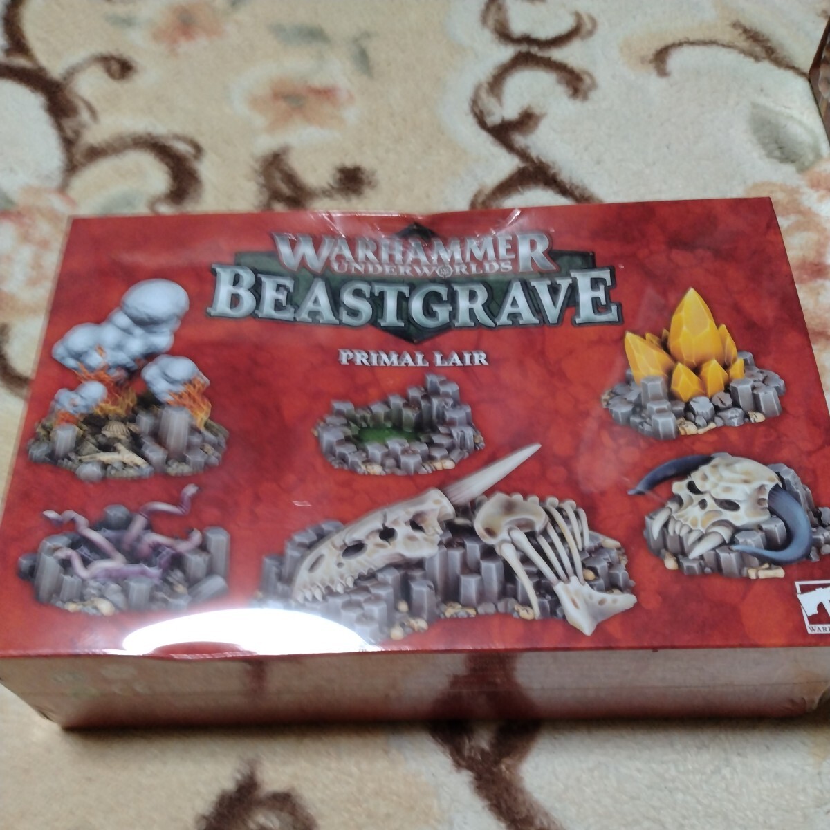 ウォーハンマー アンダーワールド WARHAMMER UNDERWORLD プライマルレア PLIMAL LAIR ビーストグレイヴ BEASTGRAVE セット_画像2