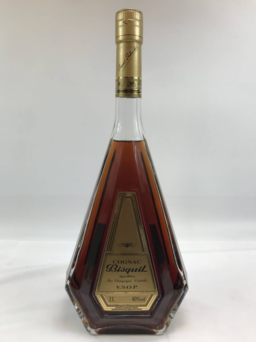 未開栓 ビスキー VSOP ブランデー コニャック V.S.O.P bisquit 40度 1000ml ＃200983-152_画像1