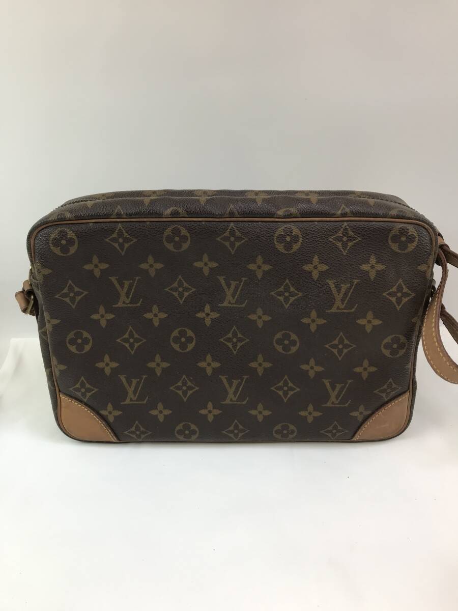 1円 モノグラム トロカデロ 30 M51272 ショルダー バッグ PVC ブラウン LOUIS VUITTON レディース ＃201135-251の画像2