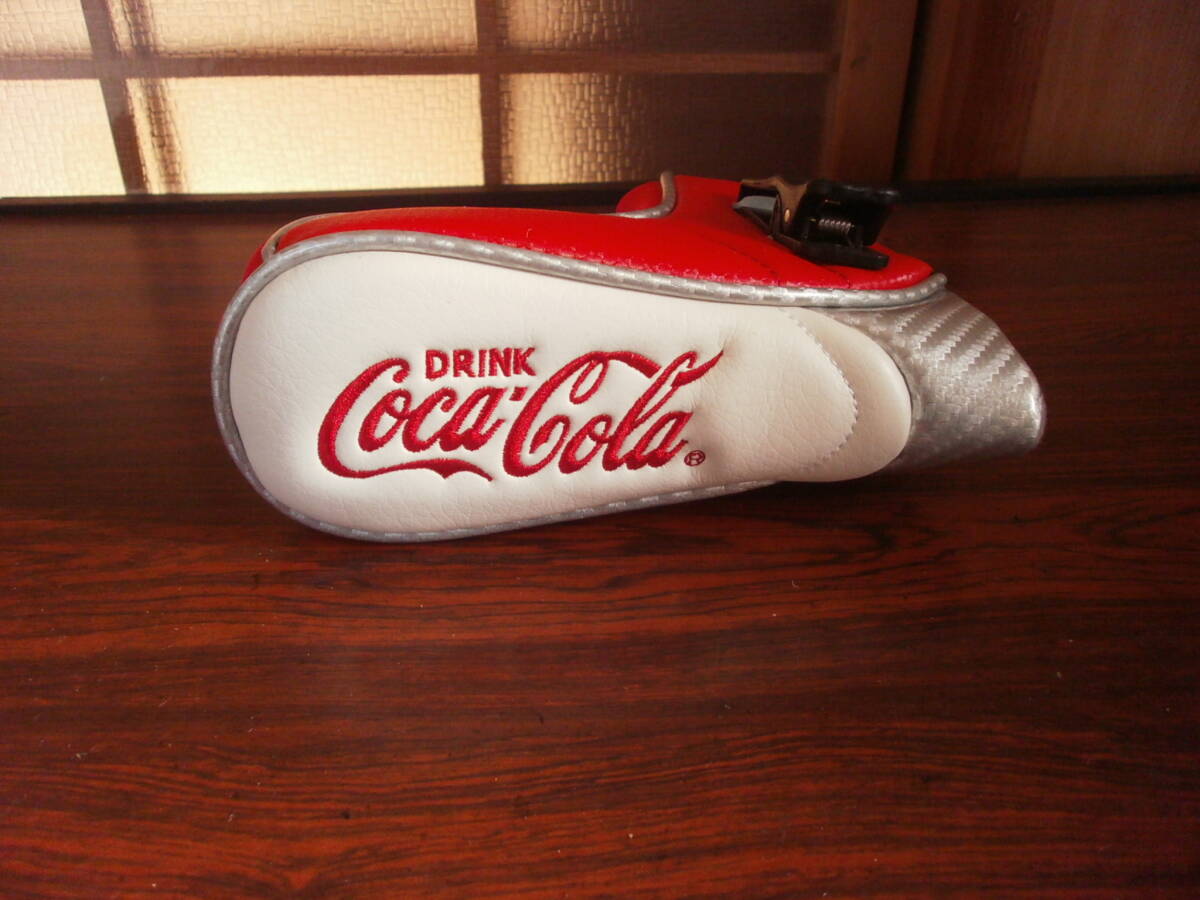未使用品・コカ・コーラのパター用のヘッドカバーです_画像2