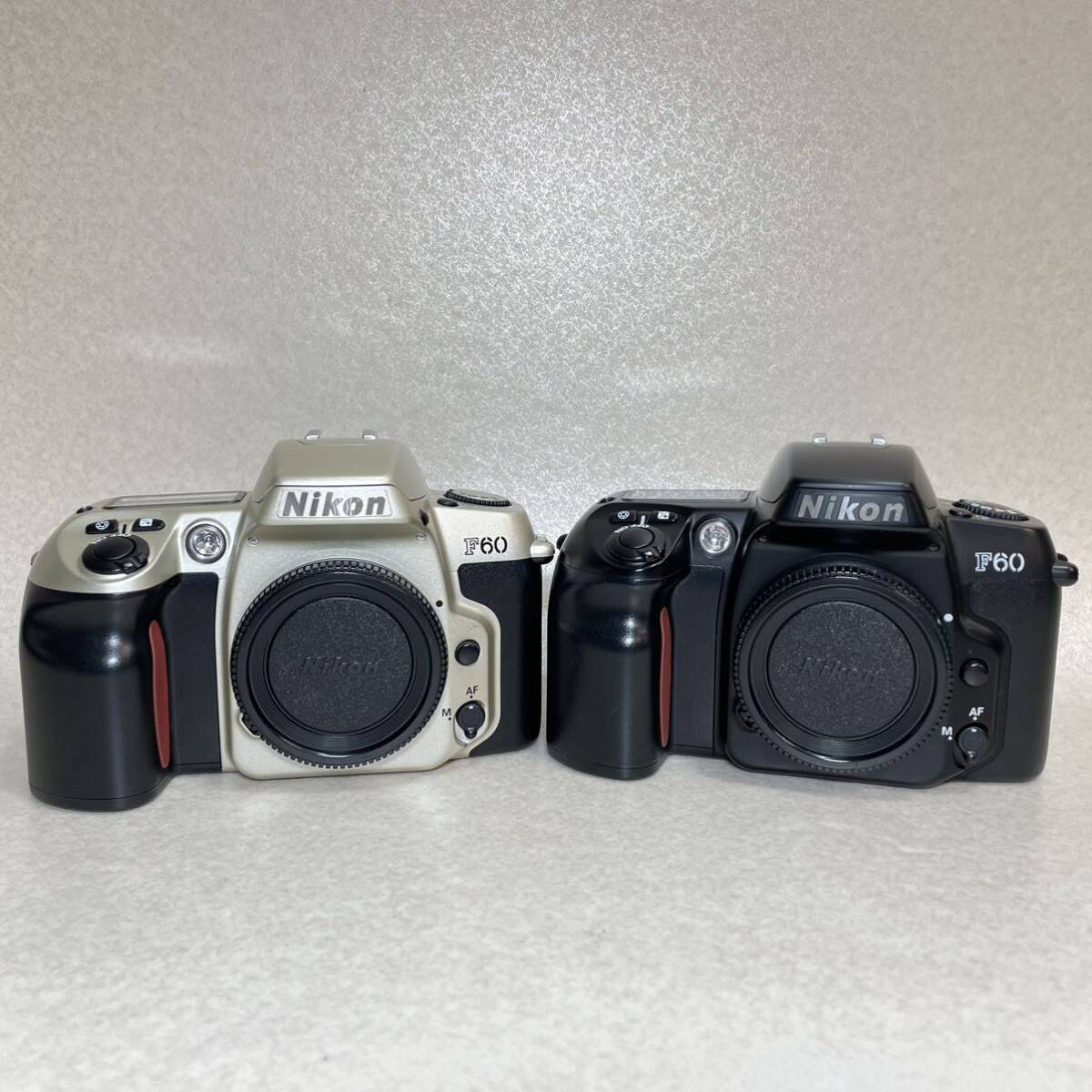 W4-1）Nikon ニコン F60 一眼レフフィルムカメラ 2台 （99）_画像1