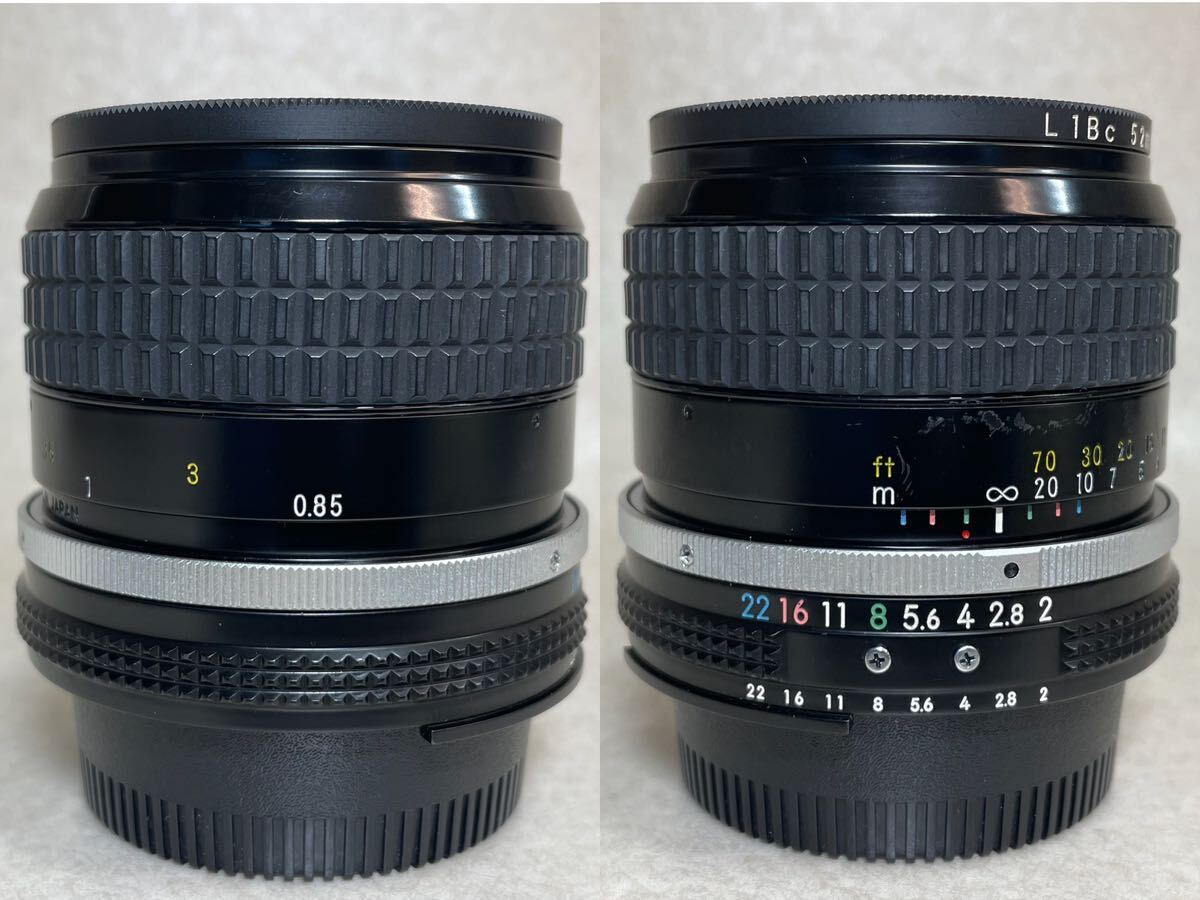 2-203） ニコン Nikon NIKKOR 85mm F2 レンズの画像6