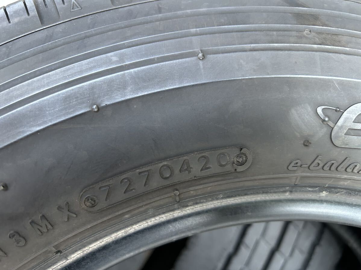 TOYO 215/65R15 110/108N LT DELVEX M134 バリ山4本セット、2020年、9.16mm前後、ライトトラック、キャンピングカーにの画像8