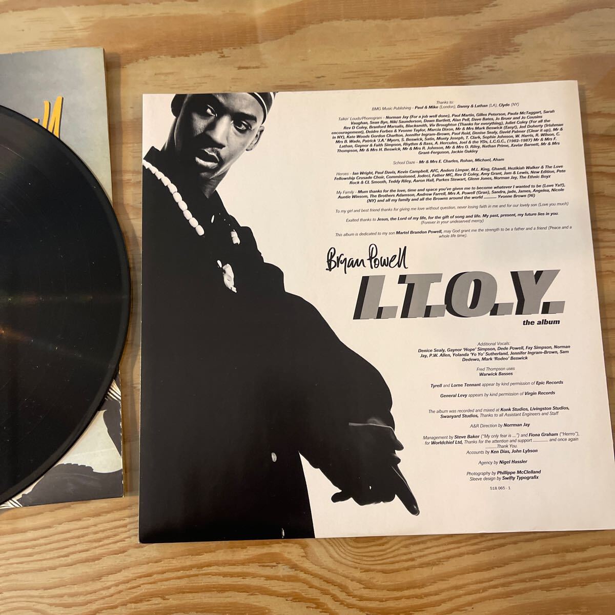 BRYAN POWELL / I.T.O.Y./LP/レコード/中古/DJ/CLUB/Ｒ＆Ｂ_画像7