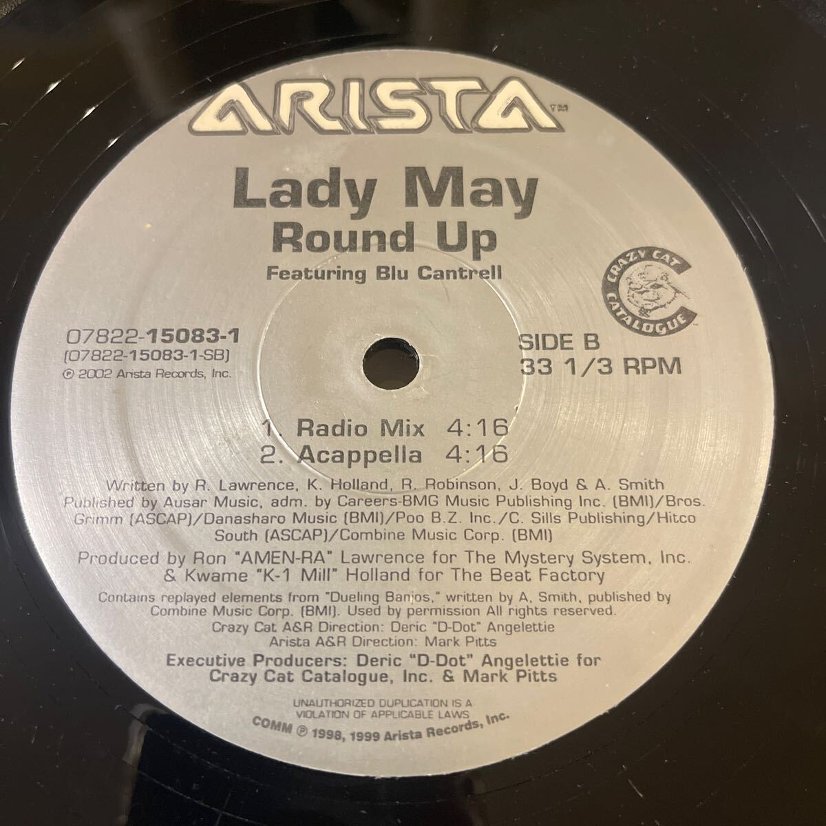 Lady May/Round Up/Featuring Blu Cantrell/レコード/中古/DJ/CLUB_画像5