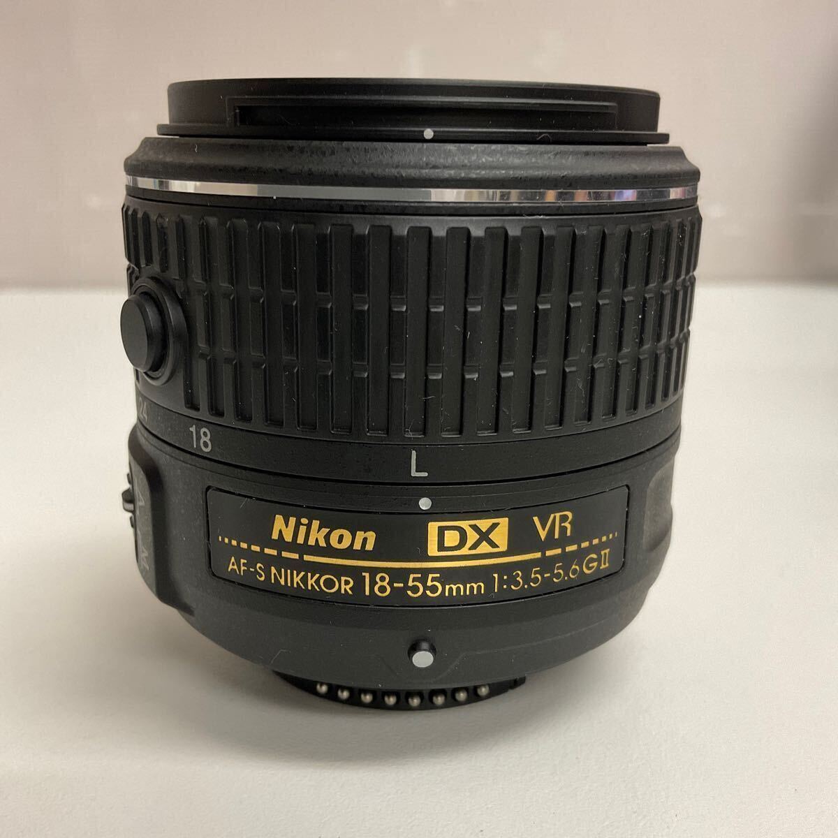 【名古屋発】営MK513-80Y Nikon ニコン D5300 レンズキット デジタル一眼レフカメラ 18-55mm 1:3.5-5.6GⅡ 55-200mm 1:4-5.6ED 充電器なしの画像7