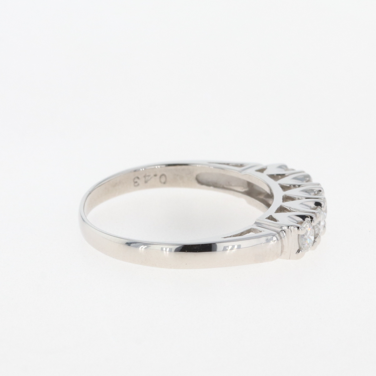 メレダイヤ デザインリング プラチナ 指輪 リング 13号 Pt900 ダイヤモンド レディース 【中古】_バイセル 14157_7