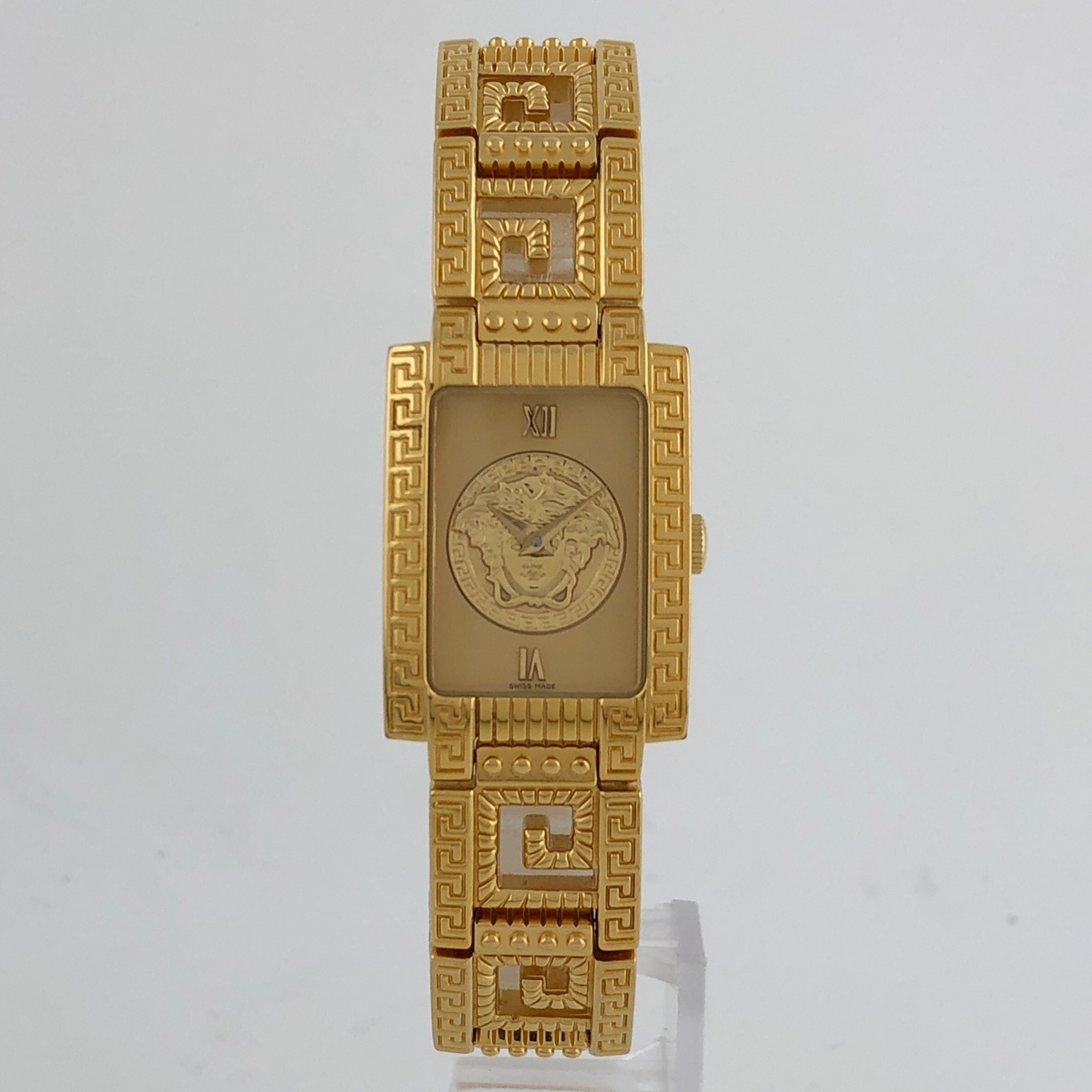 【ジャンク品】 ジャンニ・ヴェルサーチ Gianni Versace メデューサ 腕時計 クォーツ 【中古】の画像2