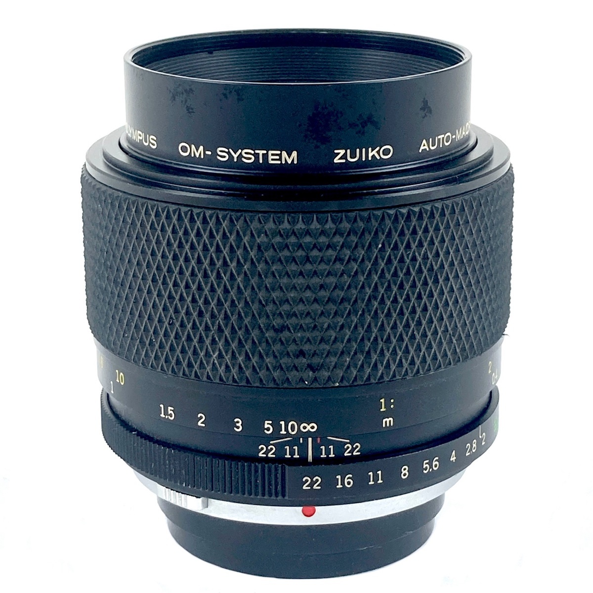 オリンパス OLYMPUS ZUIKO AUTO-MACRO 90mm F2 一眼カメラ用レンズ（マニュアルフォーカス） 【中古】