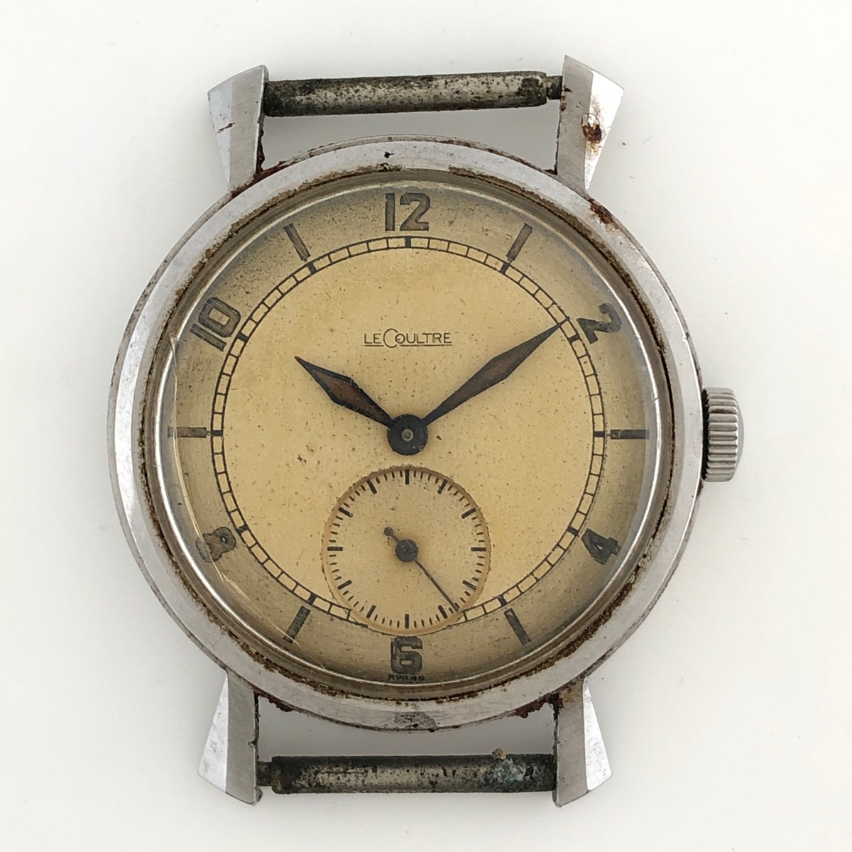 【ジャンク品】 ジャガー・ルクルト JAEGER-LECOULTRE ルクルト Cal.480/CW 手巻き ケースのみ 腕時計 手巻き 【中古】の画像1