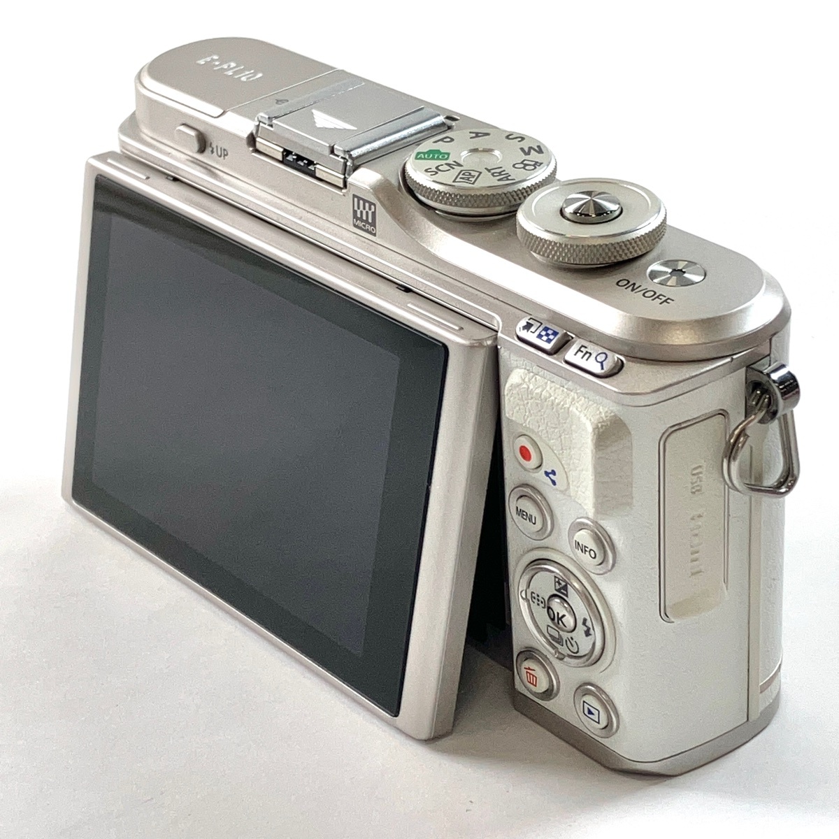 オリンパス OLYMPUS PEN E-PL10 ボディ ホワイト デジタル ミラーレス 一眼カメラ 【中古】_バイセル 31052_3