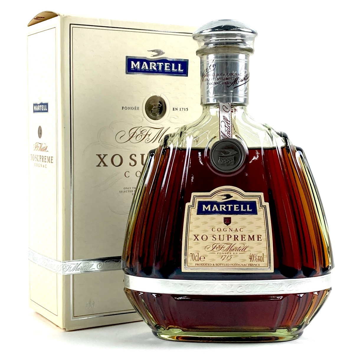  Martell MARTELL XOs pulley m green bottle 700ml brandy cognac [ old sake ]