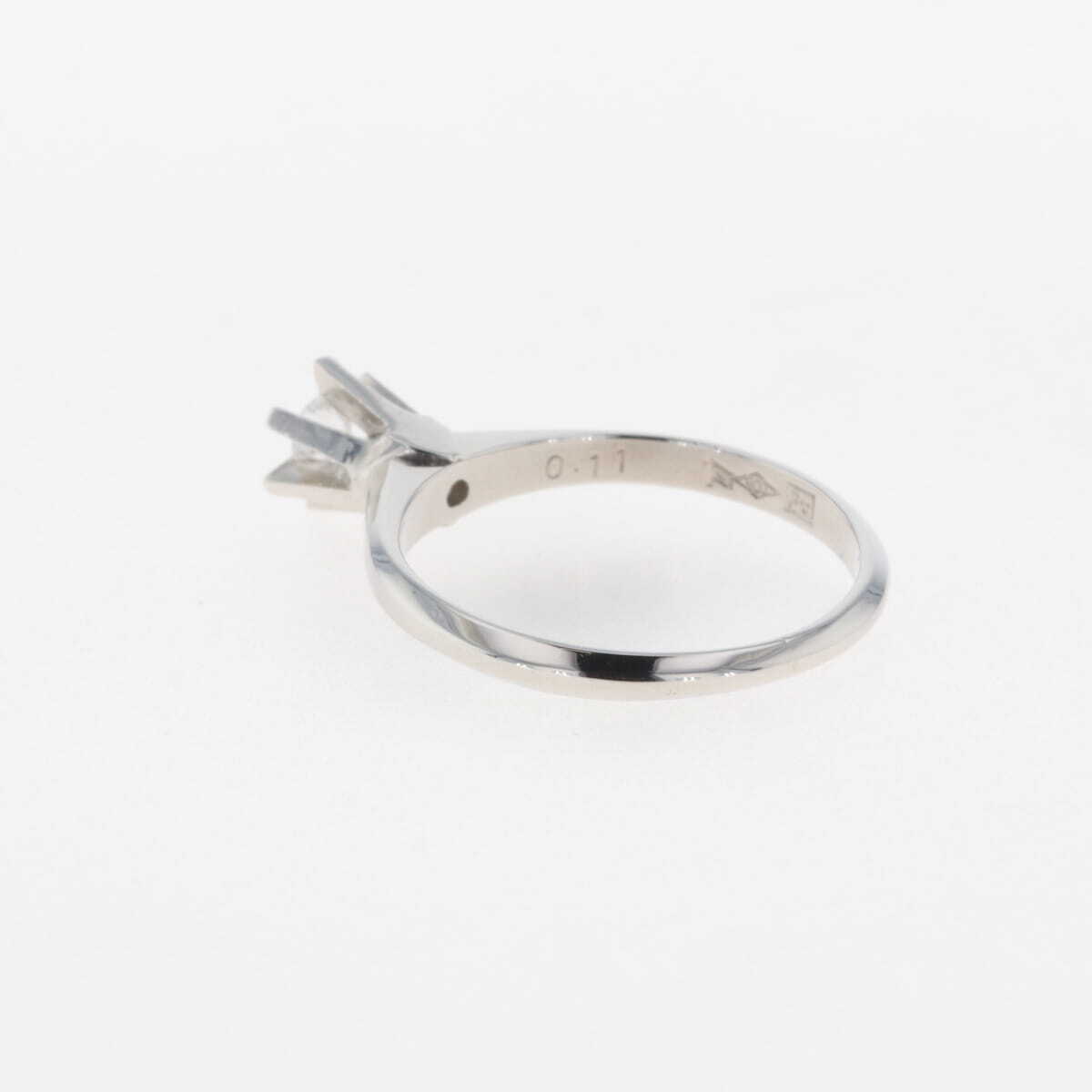 メレダイヤ デザインリング プラチナ 指輪 リング 10号 Pt900 ダイヤモンド レディース 【中古】_バイセル 14157_4
