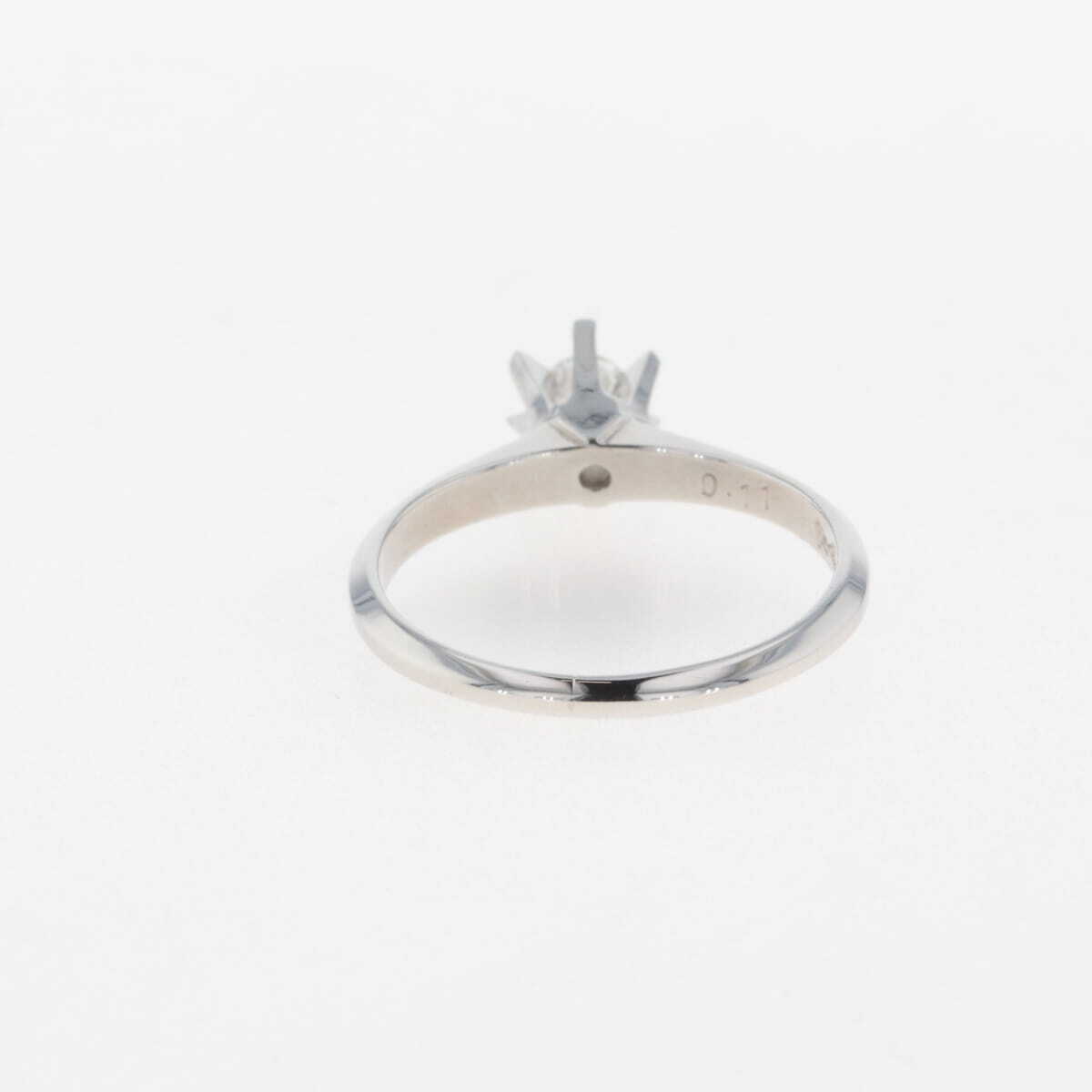 メレダイヤ デザインリング プラチナ 指輪 リング 10号 Pt900 ダイヤモンド レディース 【中古】_バイセル 14157_5