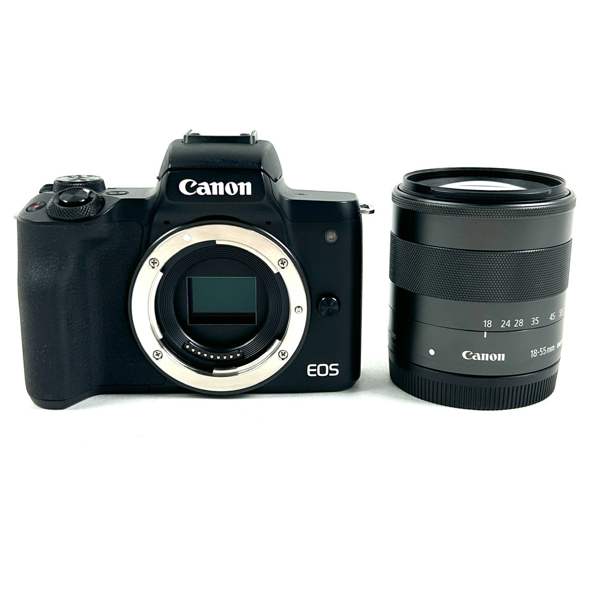 キヤノン Canon EOS Kiss M2 レンズキット デジタル ミラーレス 一眼カメラ 【中古】_バイセル 31052_1