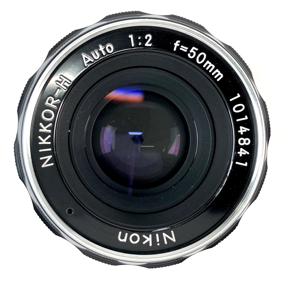 ニコン Nikon F アイレベル シルバー + NIKKOR-H 50mm F2 非Ai フィルム マニュアルフォーカス 一眼レフカメラ 【中古】の画像8