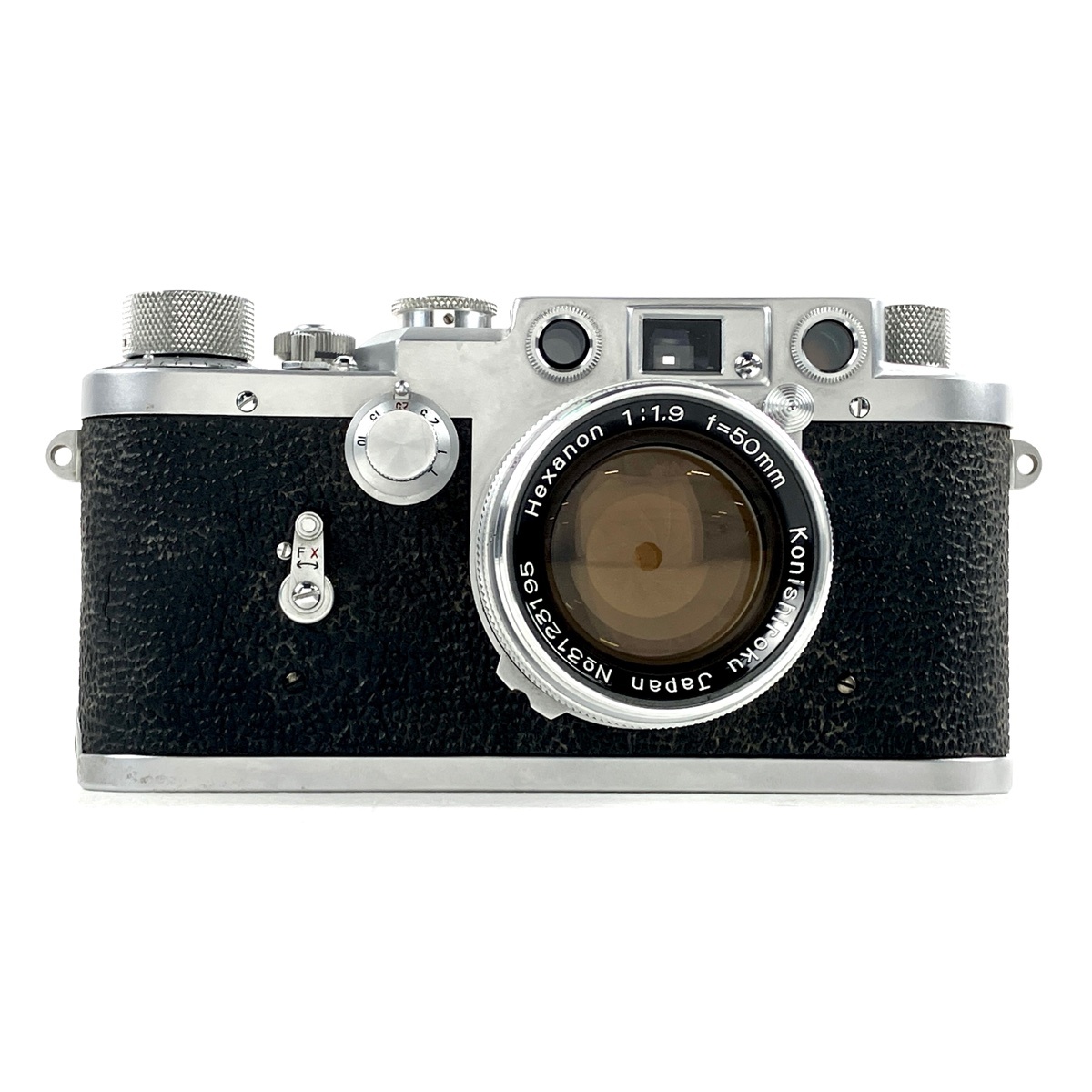 レオタックス LEOTAX F + Hexanon 50mm F1.9 Lマウント L39 フィルム レンジファインダーカメラ 【中古】_バイセル 31058_1