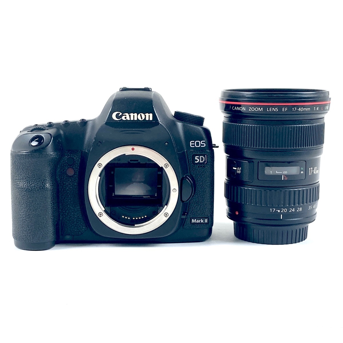 キヤノン Canon EOS 5D Mark II + EF 17-40mm F4L USM デジタル 一眼レフカメラ 【中古】の画像1