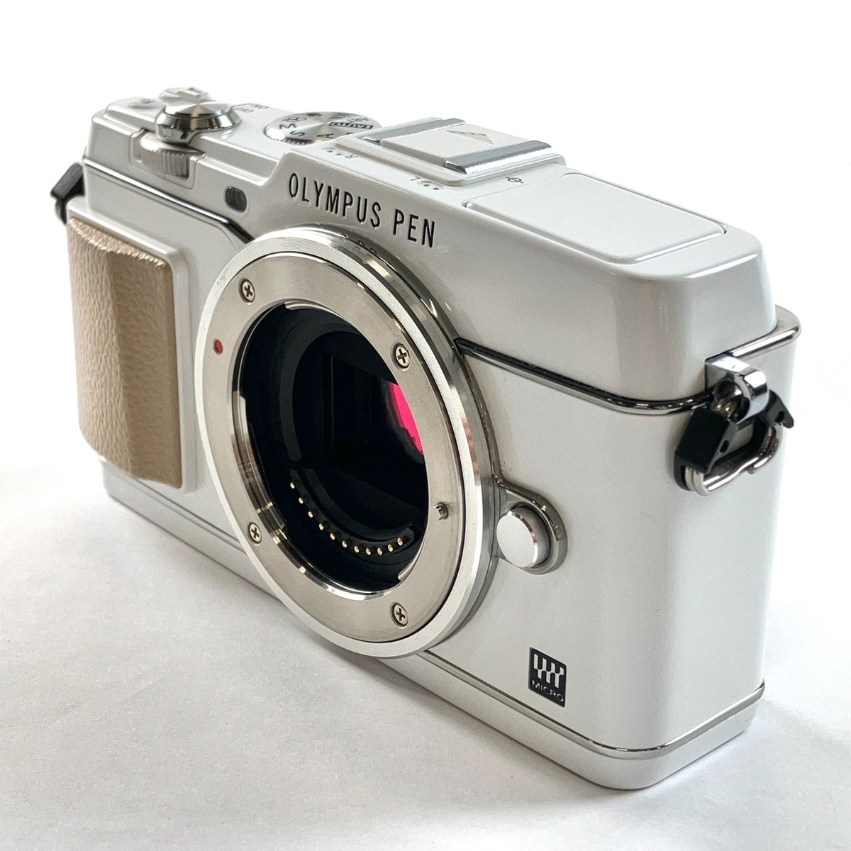 オリンパス OLYMPUS PEN E-P5 17mm F1.8 レンズキット ホワイト デジタル ミラーレス 一眼カメラ 【中古】の画像2
