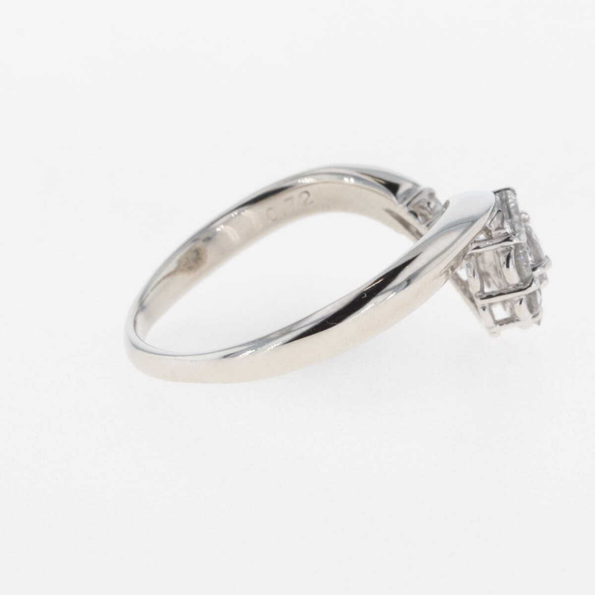 mere diamond te The Yinling g платина кольцо кольцо 21 номер Pt900 бриллиант мужской [ б/у ]