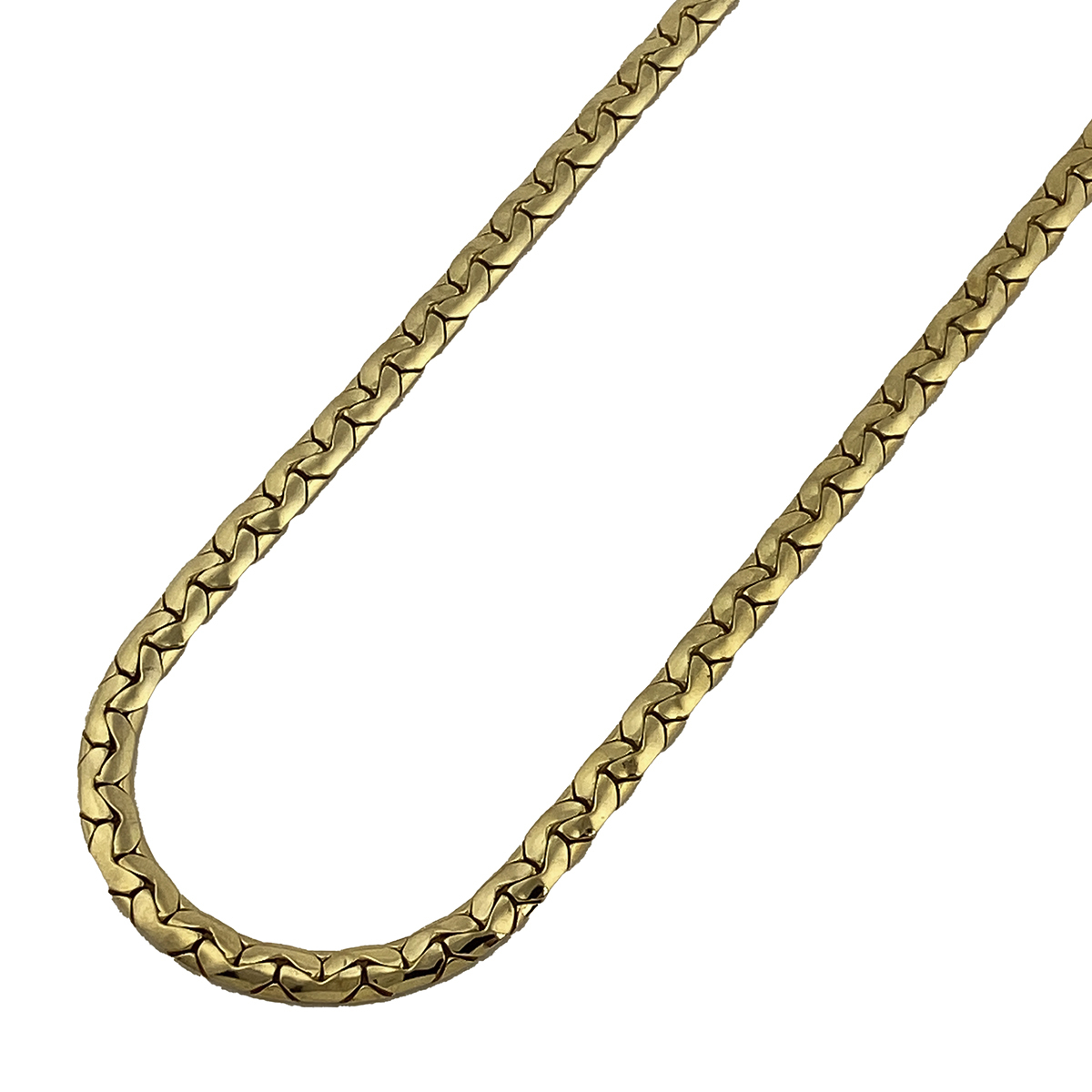 クリスチャンディオール Christian Dior チェーン デザイン ネックレス ロング ネックレス GP ゴールド レディース 【中古】