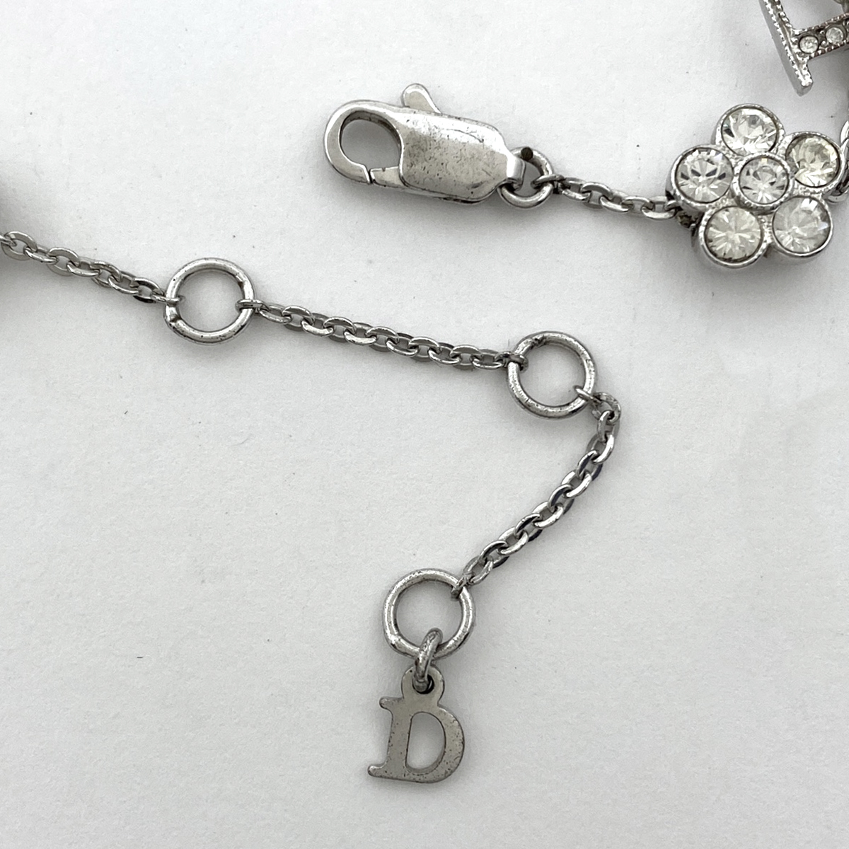 新しい季節 6120円 ライン ロゴ Dior Christian クリスチャンディオール ブレスレット