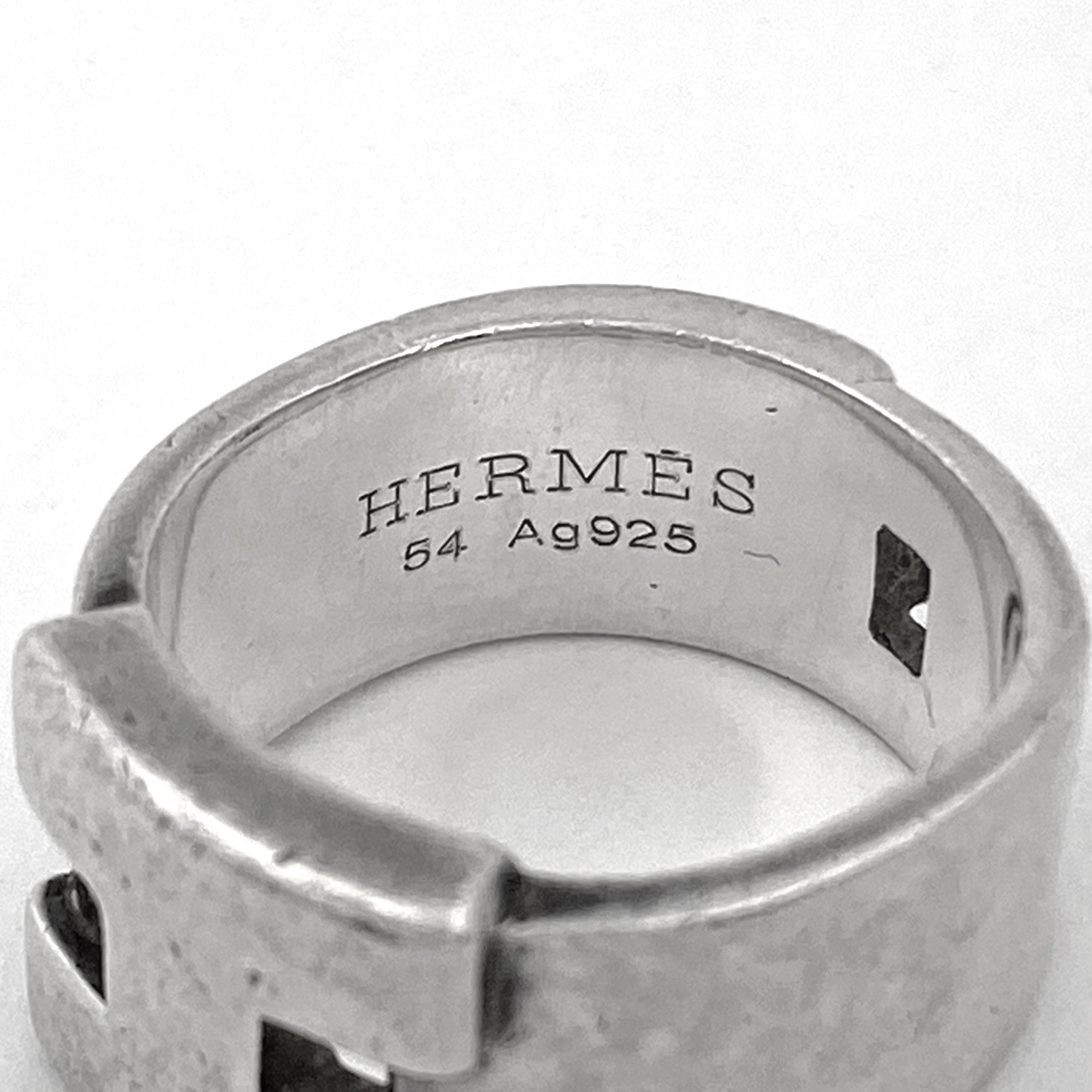 エルメス HERMES ヘラクレス リング Hロゴ 指輪 リング 12 シルバー925 シルバー レディース 【中古】_バイセル 14157_5