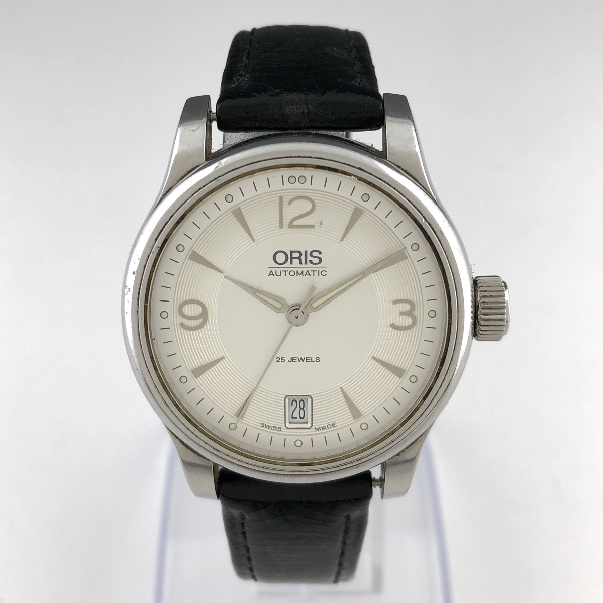 【ジャンク品】オリス ORIS クラシック デイト 腕時計 自動巻き 【中古】の画像2