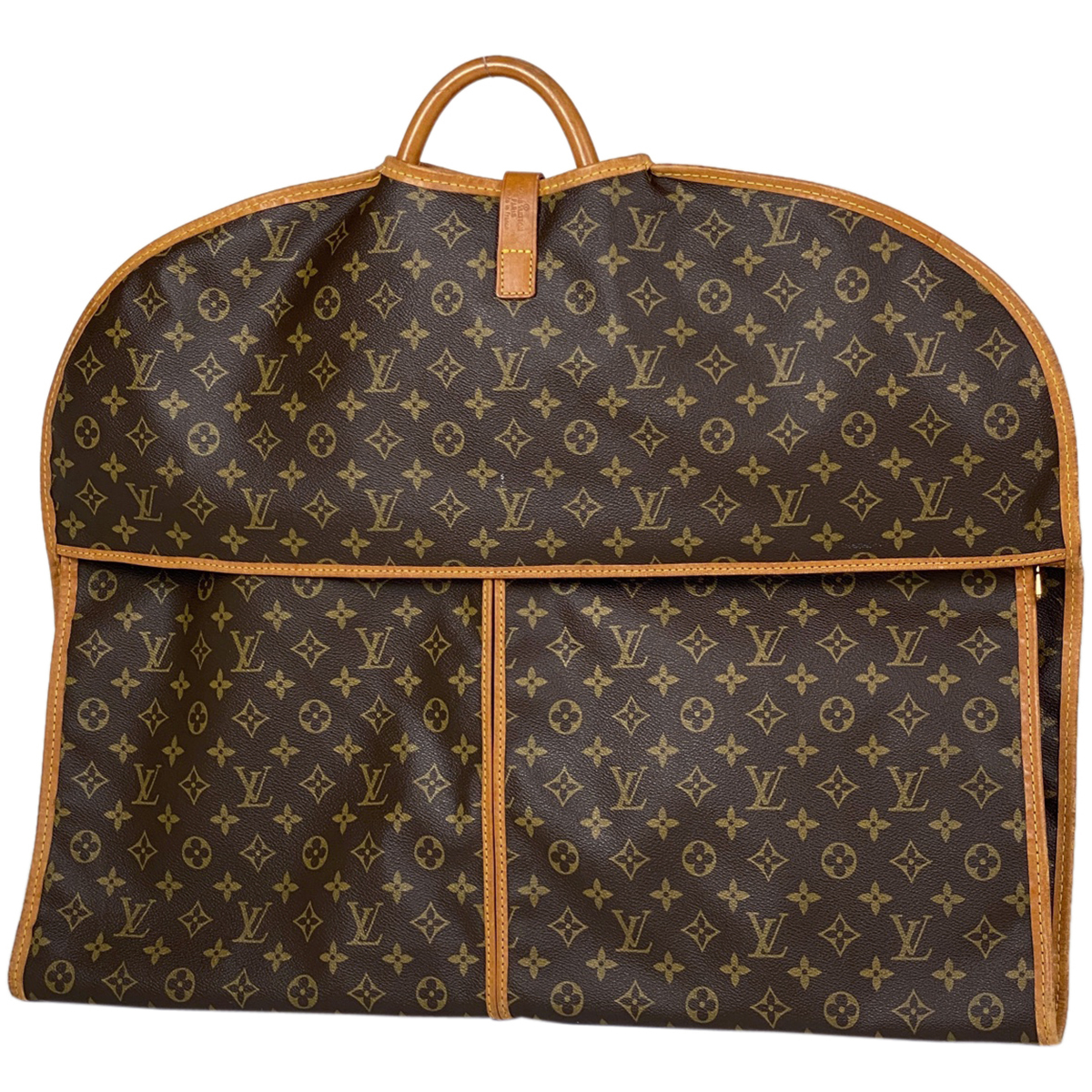 ルイ・ヴィトン Louis Vuitton サックドゥポルトマントー ガーメントバッグ 旅行バッグ モノグラム ブラウン M23542 レディース 【中古】_バイセル 14181_1