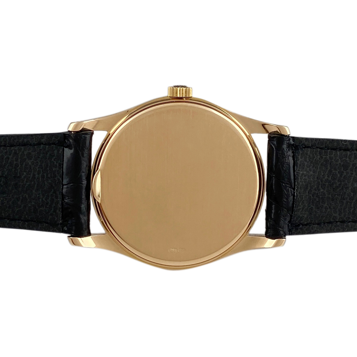  Patek Philip PATEK PHILIPPE Calatrava rose Gold 3796R-001 wristwatch 750 leather hand winding unisex [ used ]